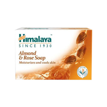 Himalaya Herbals Soap Almond & Rose 125 Gm